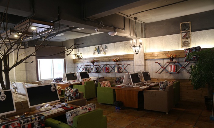 網(wǎng)咖裝飾設(shè)計效果圖片