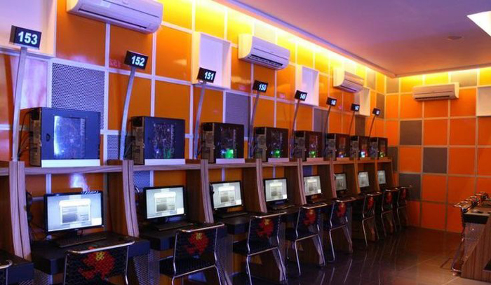 網(wǎng)咖設計裝飾圖